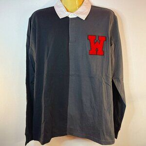 WXYZ Men's Casual Two Color Long Sleeved Polo Shirt - Size Small - NWT